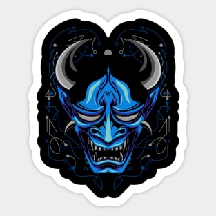 hanya mask Sticker